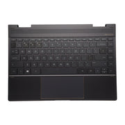 DURAFORCE New For HP Spectre X360 13-AE Palmrest w/Backlit Keyboard Brown 13.3" 942040-001
