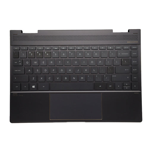 DURAFORCE New For HP Spectre X360 13-AE Palmrest w/Backlit Keyboard Brown 13.3" 942040-001