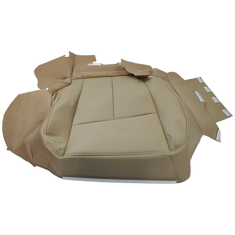 DURAFORCE For 2007- 2014 Ford Expedition Front Driver Side Bottom Leather Seat Cover Tan