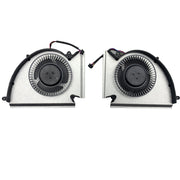 DURAFORCE New CPU+GPU Cooling Fan For MSI GP76 GE76 WE76 MS-17K2 MS-17K3 PABD1A010SHR N452