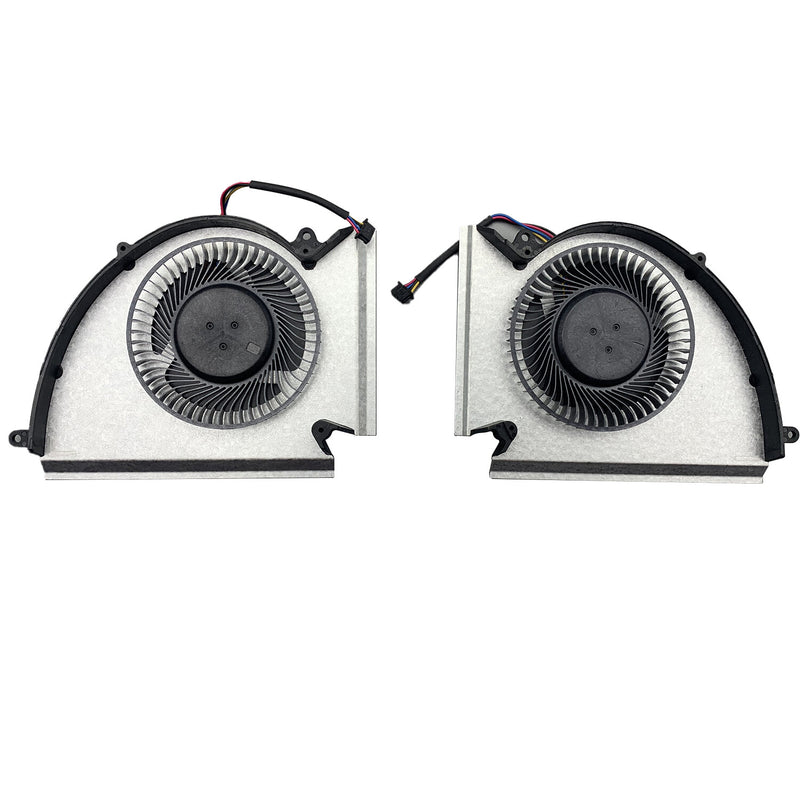 DURAFORCE New CPU+GPU Cooling Fan For MSI GP76 GE76 WE76 MS-17K2 MS-17K3 PABD1A010SHR N452