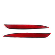 DURAFORCE Tail Rear Bumper Reflector Red Pair LH RH For Tesla Model Y 2022 2021 2020