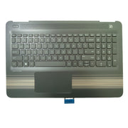 DURAFORCE Palmrest For HP Pavilion 15-AU 15-AW Keyboard Non-Backlit Touchpad 856028-001 US