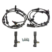 DURAFORCE 4PCS Front and Rear ABS Wheel Speed Sensor 68003281AA For JEEP Wrangler 12-17