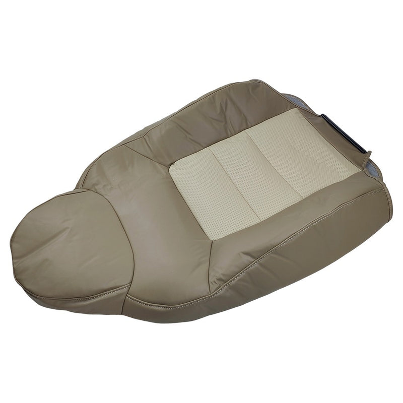 DURAFORCE LH / RH Front Leather Seat Cover Tan For 2003-2006 Ford Expedition Eddie Bauer