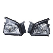 DURAFORCE Headlights+Corner Lights Set 4PCS For 2004-2007 Isuzu NPR NQR 05-07 GMC W-4500
