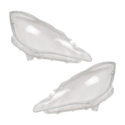 DURAFORCE A Pair Front Side Headlight Lens Cover For 2014- 2017 Maserati Quattroporte