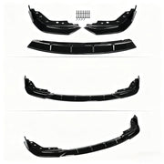 DURAFORCE For BMW G20 330i M340i M Sport 2019-22 GT Style Gloss Black Front Bumper Lip Kit