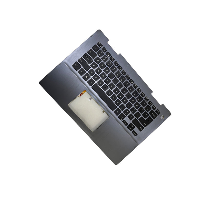 DURAFORCE For Dell Inspiron 5482 5485 5491 Palmrest Backlit Keyboard 09VMHF 9VMHF New Gray
