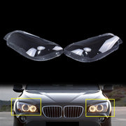 DURAFORCE Clear Headlight Lens Replace Cover For BMW X1 E84 2010-2015 Left Right Side