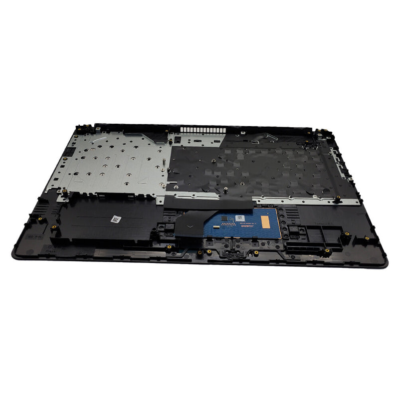 DURAFORCE Palmrest Non-Backlit US Keyboard 73H1 PTP Touchpad Black For HP 17BY 17-CA 17-BY