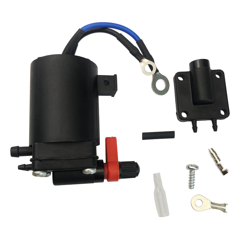 DURAFORCE Fuel Primer Choke Solenoid Fit for OMC Johnson Evinrude Replaces 5828665 397909
