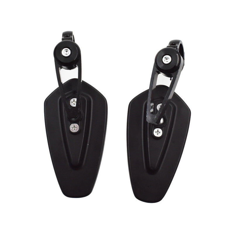 DURAFORCE Fit For Yamaha FZ09 MT09 FZ07 CNC Black Mirrors Bar Ends US