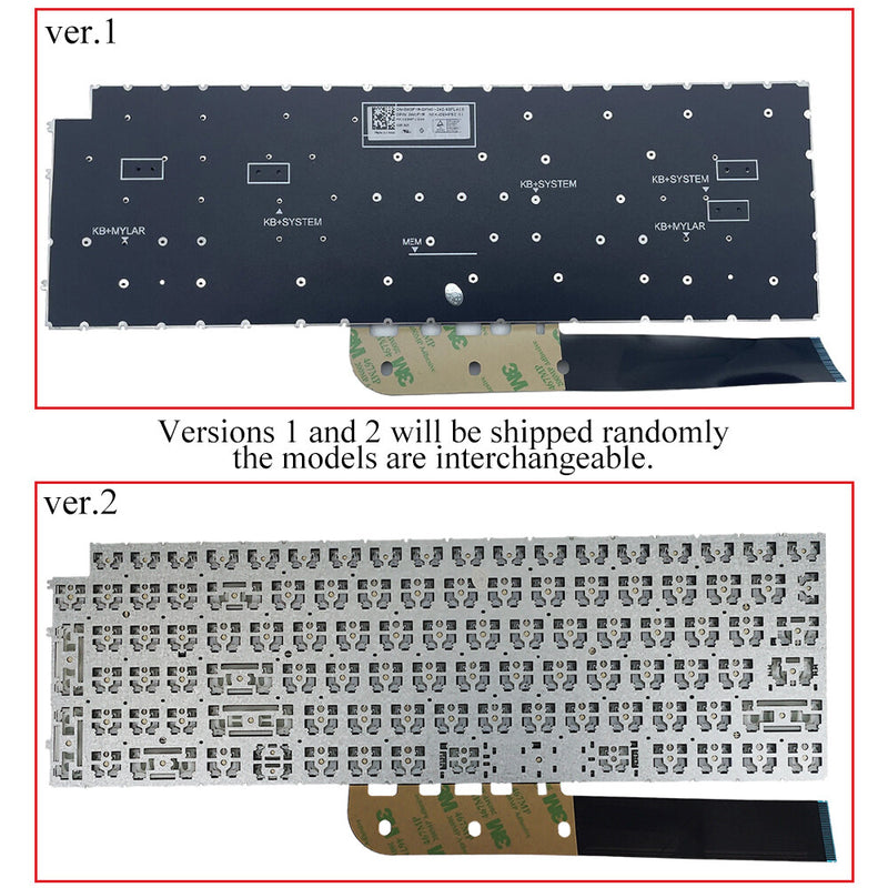 DURAFORCE New For Dell Inspiron 3515 3520 3525 15Pro 5510 5515 5518 US Keyboard No-Backlit