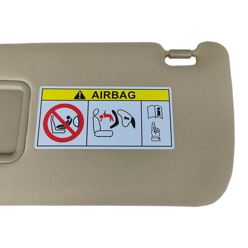 DURAFORCE For Toyota Lexus Left Side Sun Visor w/ Mirror 2010-21 GX460 74320-60D22-A0 New