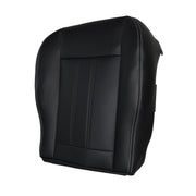 DURAFORCE Driver Side Bottom Seat Cover Black White Seam For 2008-2020 Dodge Grand Caravan