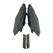 DURAFORCE Front Windshield Wiper Side Cowl Extension Cover Trim For 2010-2015 Toyota Prius