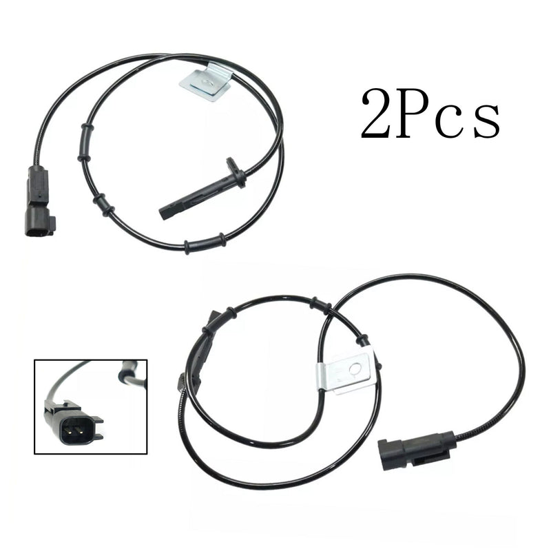 DURAFORCE 2PCS Front Left+Right ABS Wheel Speed Sensor For Chevrolet Equinox Terrain GMC