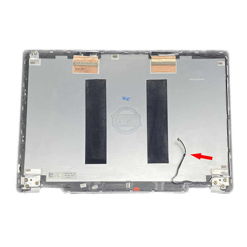 DURAFORCE 0GCPWV Silver Back Cover Top Rear Lid for Dell Inspiron 15MF 7000 7569 7579