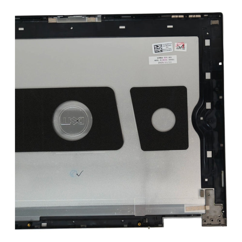 DURAFORCE Laptop LCD Top Back Cover 09VWH9 9VWH9 For DELL Inspiron 17 7706 2-in-1 Silver
