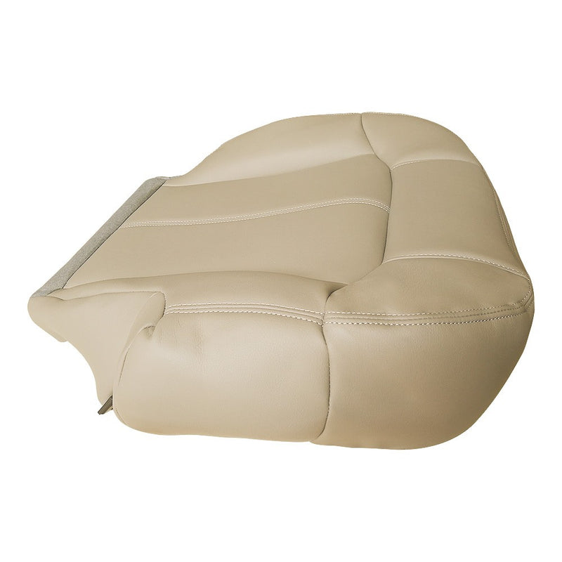 DURAFORCE Driver Bottom Leather Seat Cover For 1999 2000- 2002 Chevy Silverado 1500 2500