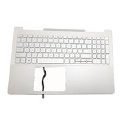 DURAFORCE New For Dell Inspiron 15 7591 Palmrest Keyboard w/Backlit Silver 0PJ1JN PJ1JN US