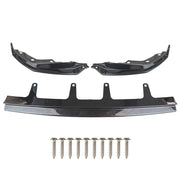 DURAFORCE Carbon Fiber Style M Front Bumper Lip For 2019-22 Bmw G20 3 SERIES 330I M340I