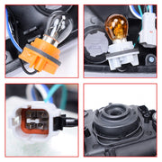 DURAFORCE Headlights+Corner Lights Set 4PCS For 2004-2007 Isuzu NPR NQR 05-07 GMC W-4500