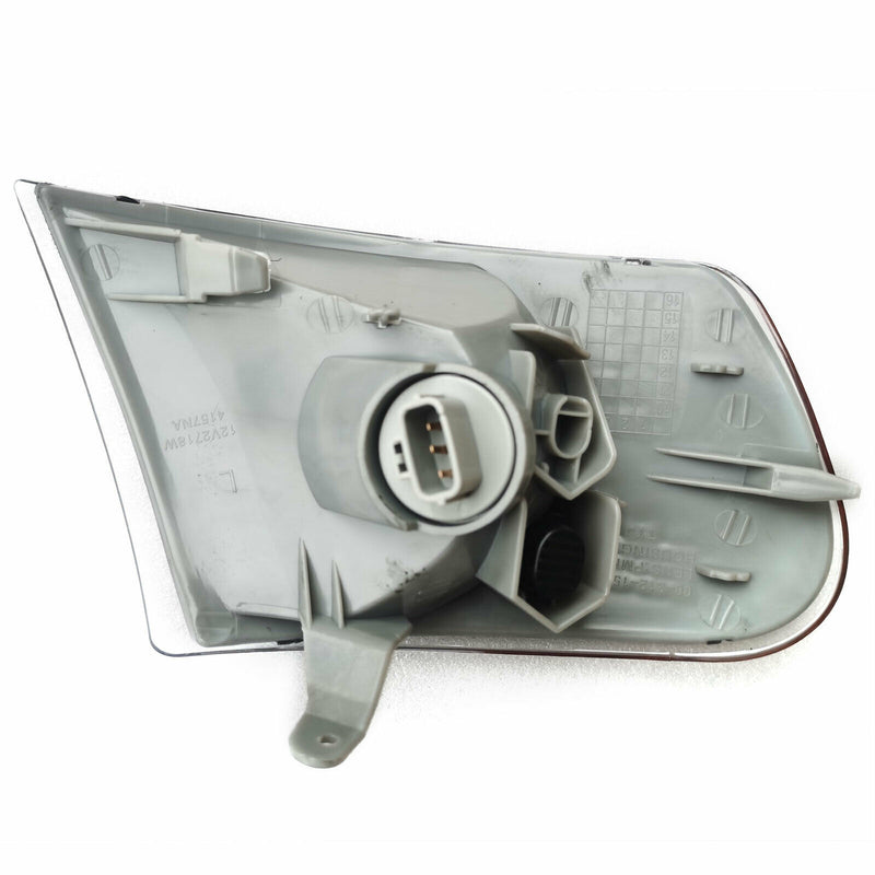 DURAFORCE Fit 2001 2002 Toyota Corolla LE CE JDM Black Housing Corner Signal Lights Lamps