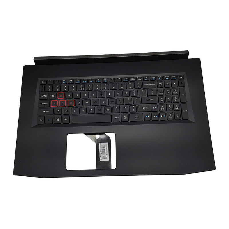 DURAFORCE New Palmrest Backlit Keyboard For Acer Predator Helios 300 PH317-51 17.3in Black