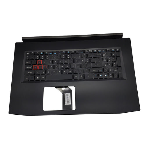 DURAFORCE New Palmrest Backlit Keyboard For Acer Predator Helios 300 PH317-51 17.3in Black