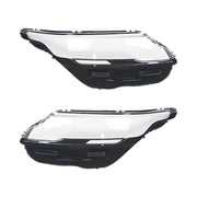 DURAFORCE Left & Right Headlight Clear Lens Cover For 2017-2024 Range Rover Velar