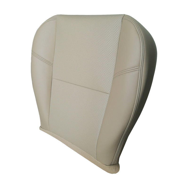 DURAFORCE For 2007 -2014 Cadillac Escalade Driver Passenger Bottom Leather Seat Cover Tan