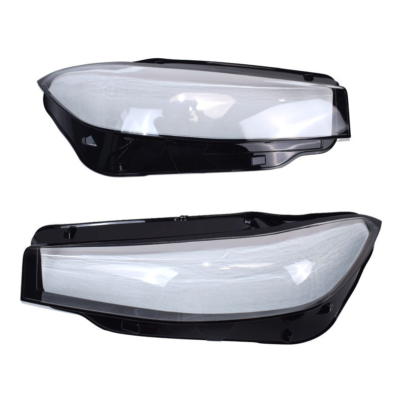 DURAFORCE For BMW 3-Series G20 G28 2023-2024 Pair Front Headlight Cover Clear+Sealant Glue
