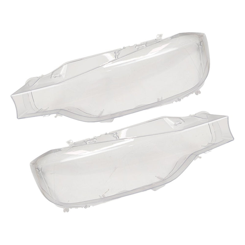 DURAFORCE A Pair For 2013-2015 BMW 3 Series F30 328i 320i Headlight Lens Headlamp Cover