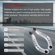 DURAFORCE 2× Rear Upper Suspension Camber Control Arm Kit For Honda Civic FD 2006-2011