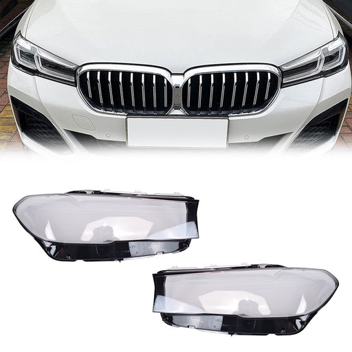 DURAFORCE For 20-21 BMW 5 Series G30 / 19-22 BMW 520i/530i/540i Front Headlight Lens Cover