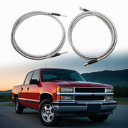 DURAFORCE Flexible Stainless Steel Braided Fuel Line Kit For Chevrolet Silverado 1500 2500
