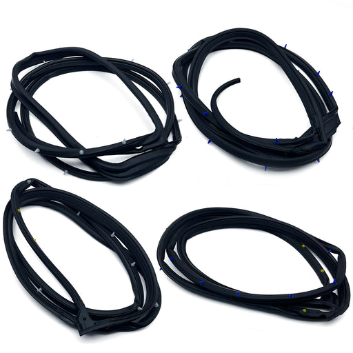 DURAFORCE 4PC On door Opening Seal Stripping For Accord Sedan 2008-2012 Door Weatherstrip