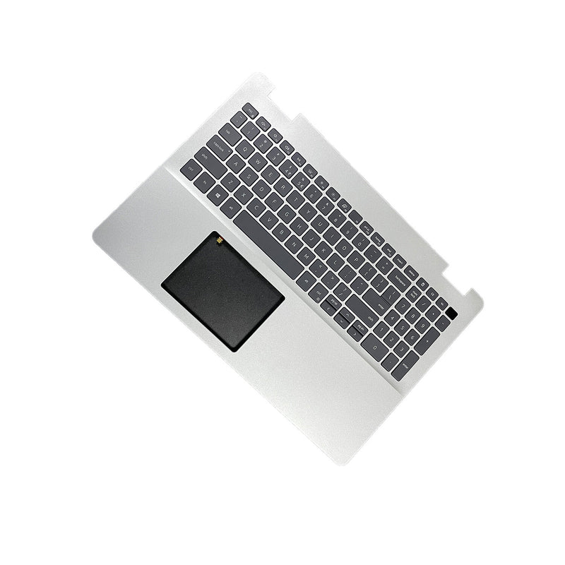 DURAFORCE New For DELL Inspiron 5593 Palmrest US Keyboard Backlit Type-C 07G0RN Silver US