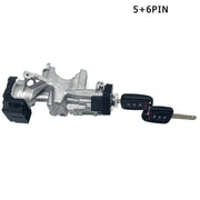 DURAFORCE NEW FOR 2014-2015 CIVIC IGNITION LOCK CYLINDER SWITCH ASSEMBLY WITH 2 KEY SHELLS
