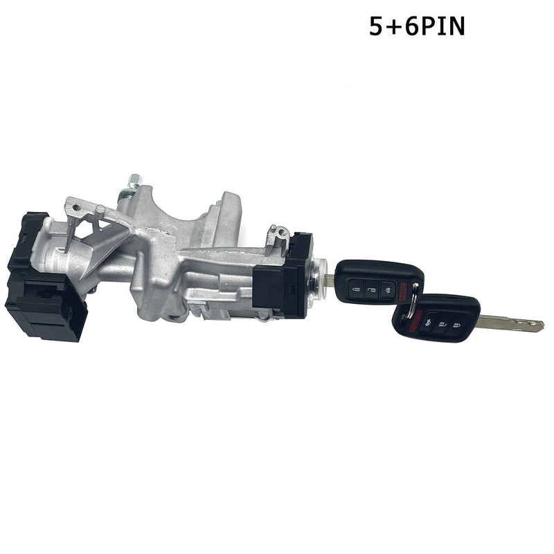 DURAFORCE NEW FOR 2014-2015 CIVIC IGNITION LOCK CYLINDER SWITCH ASSEMBLY WITH 2 KEY SHELLS