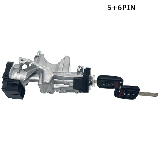 DURAFORCE NEW FOR 2014-2015 CIVIC IGNITION LOCK CYLINDER SWITCH ASSEMBLY WITH 2 KEY SHELLS