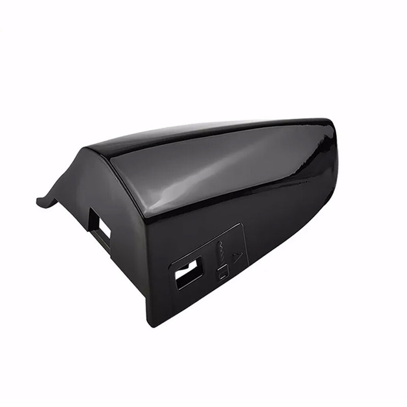 DURAFORCE Driver Door Handle Key Lock Cap Hole Cover Bezel For Ford Mustang 2015-2022