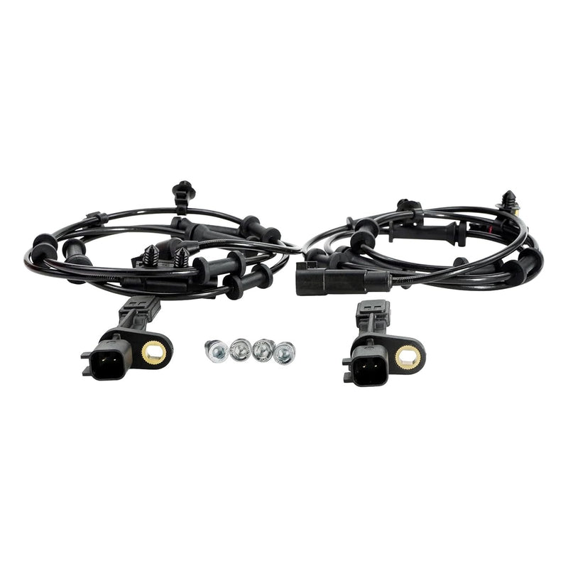 DURAFORCE 4PCS Front and Rear ABS Wheel Speed Sensor 68003281AA For JEEP Wrangler 12-17