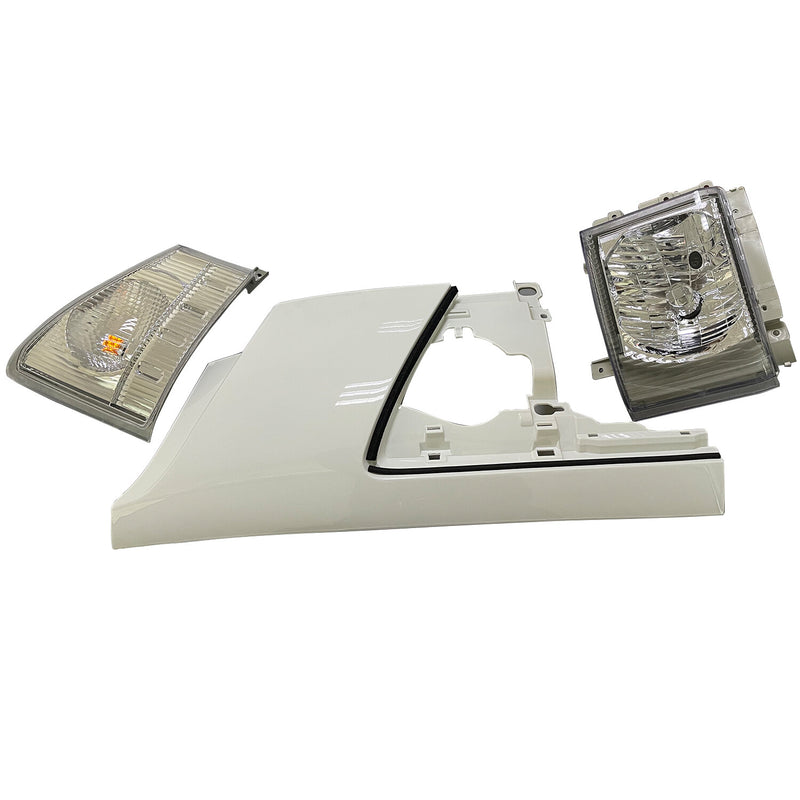 DURAFORCE Side Panel Turn Signal Lamp Headlight For ISUZU NPR NQR NRR 08-20 Passenger side