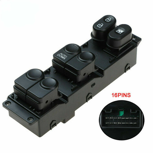 DURAFORCE For 12-17 Hyundai Accent 1.6L Driver Door Master Power Window Switch 935701R111