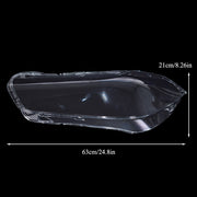 DURAFORCE Left+Right Side Headlight Lens Cover Clear For 2018-2023 BMW X2 F39