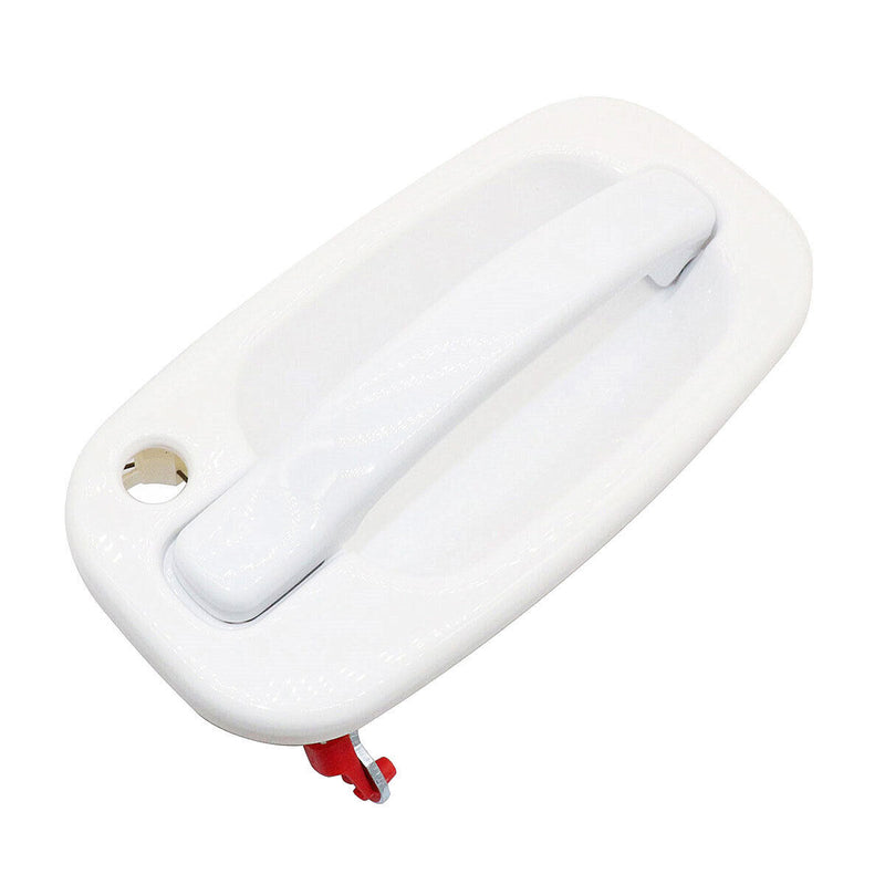 Door Handle Front Left Side Olympic White for Chevrolet Tahoe Suburban