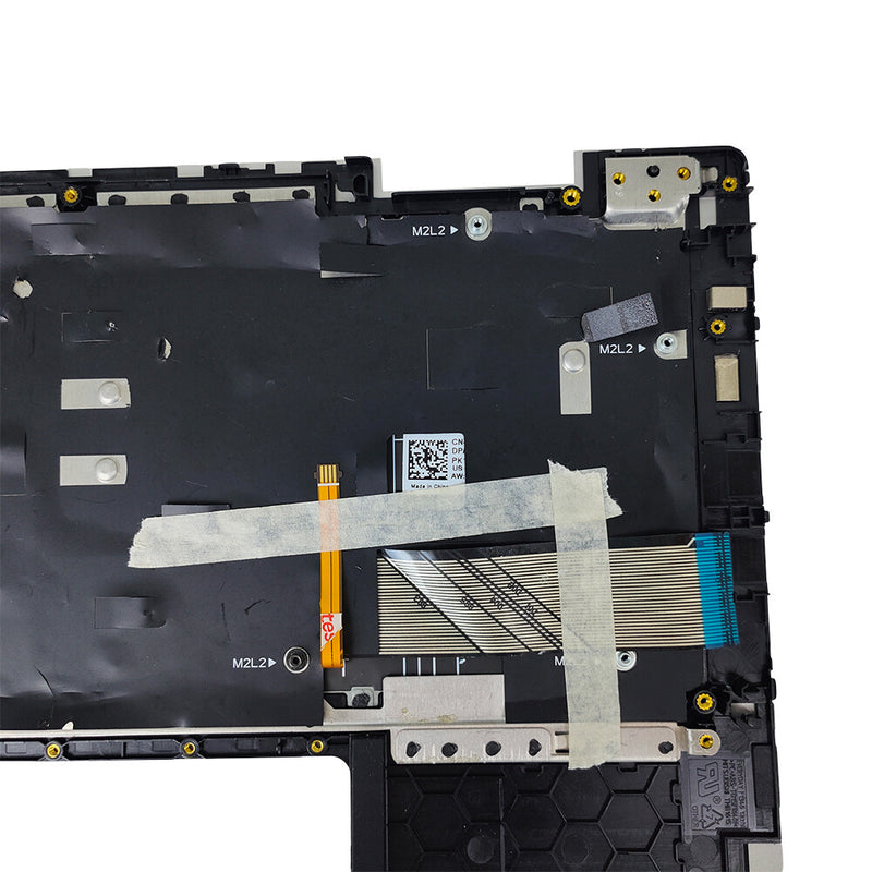 DURAFORCE Silver Palmrest For Dell Inspiron 5482 5491 Keyboard w/Backlit Upper Case 041KVJ